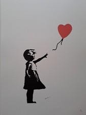 Banksy Art Print - Balloon