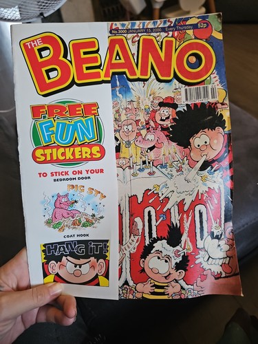 Beano comic jan 15 2000 - 2,