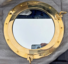 11.5" Solid Brass Porthole