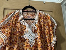 Moroccan Traditional Summer Kaftan For Eid Or Ramadan