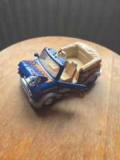 Maisto 1/24 Scale Die Cast Model Mini Cooper Cabriolet - Blue & White