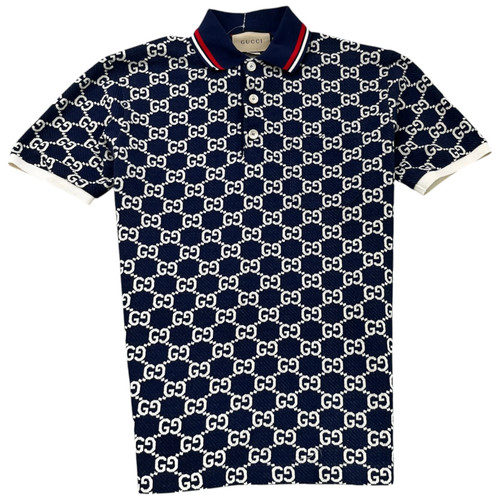 Gucci men supreme polo - men's, gg