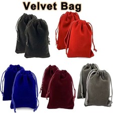 2/5 PCS Soft Velvet Drawstring