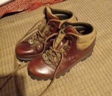 Brasher Boot Co. Womens Air 8 Walking Hiking Brown Leather Boots Size UK 5 USED