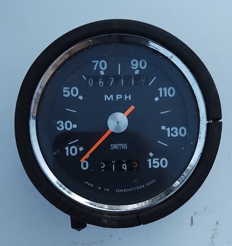 Triumph smiths 150 mph - mph, speedo