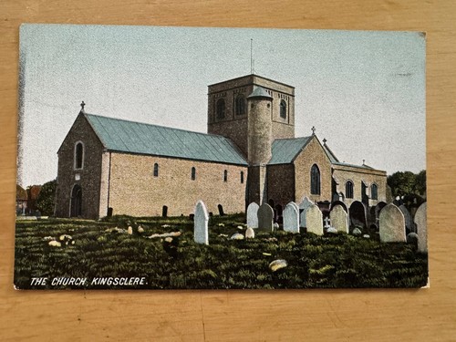 Postcard the church - postcard,