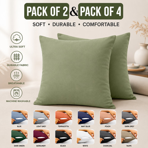 Pack plain dyed cushion - pack,