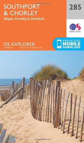 Southport chorley map - chorley,