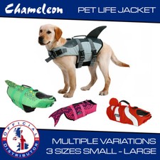 Dog Life Jacket Pet Safety Swimming Float Adjustable Buoyancy Aid vest 227 sold