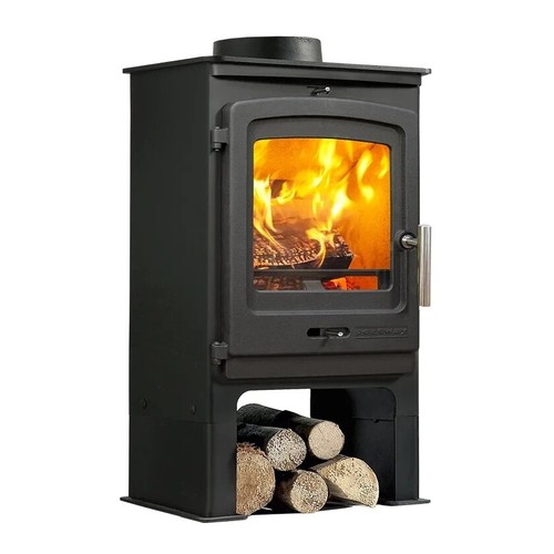 Wood burning log - wood, burner