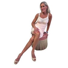 1930s RETRO Pink Noisy Rayon