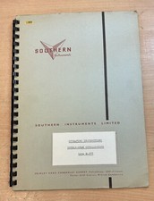 Southern Double-Beam Oscilloscope Type M.977  Operating instructions