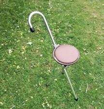 Vintage Gamebird Seat Tripod Folding Stool Shooting Stick 