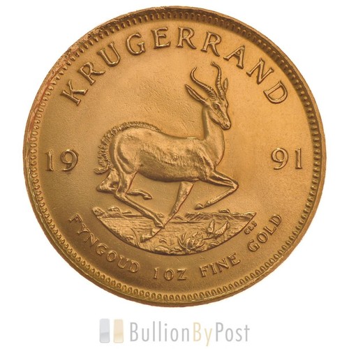 1991 krugerrand gold - 1991, 1oz