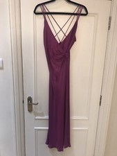 BNWT ZARA SATIN WRAP OVER MIDI