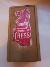 Vintage Wooden Jaques Staunton