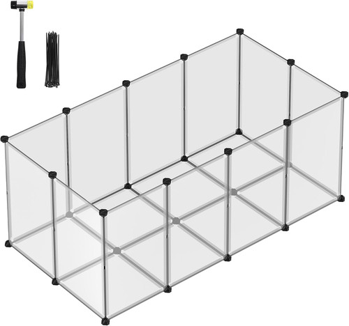 Pet playpen with floor small - pet,