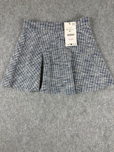 Zara blue bouclé - bouclé, mini