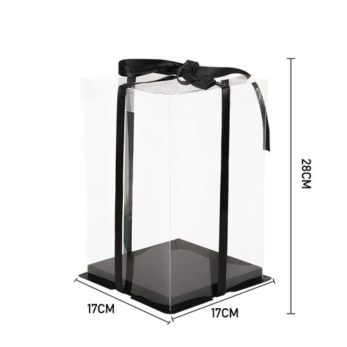 Pvc design transparent dessert - transparent,