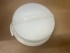 Vintage / Retro Tupperware Cake Carrier with Handle- 9 cm high/ 25 cm diameter