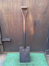 Vintage Garden Spade Wooden Y