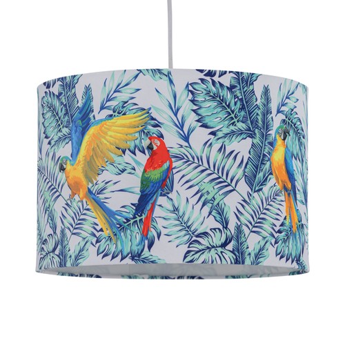 Tropical parrot velvet 30cm - velvet,