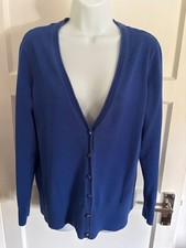 Next Cobalt Cardigan Size 18