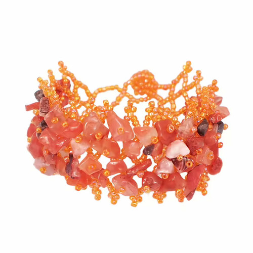 Crystal chip bracelet stretchy - chip,