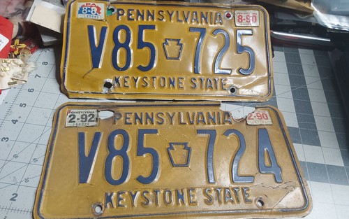 1992 pennsylvania license - 1992,