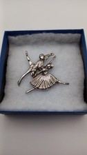 Vintage Ballerina Brooch
