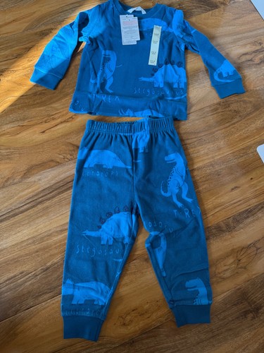 Blue dinosaur print fleece - blue,