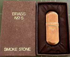 SMOKE STONE BRASS NO 5 LIGHTER