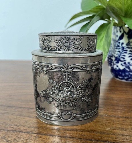 Antique silver tea - antique, 800