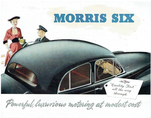 Morris six saloon original - morris,