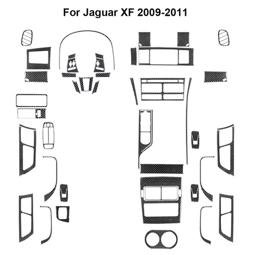 44pcs carbon fiber full - fiber,