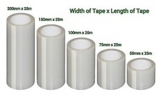 All Weather Proof Tape Clear Transparent High Stick Water Resistant