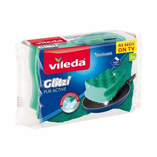 Pack vileda sponge scourer - vileda,