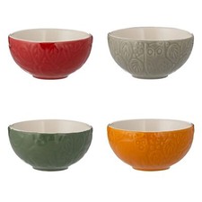 Set Of 4 Stoneware Bowls
