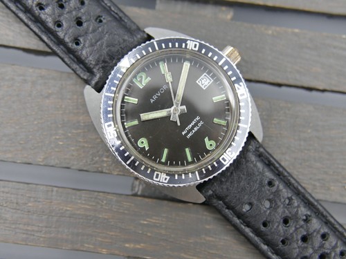 Vintage watch mens diver - watch,