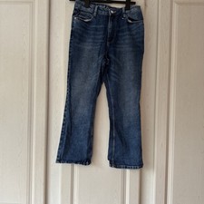 M&S Crop Flare Jeans size 12
