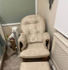 nursing chair and stool