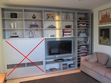 Interlubke Studimo very large modular shelving unit - made in Germany