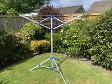 Towsure Lightweight Rotary Clothes Airer  With Jockey Wheel Attachment and Bag 