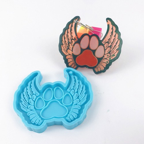 Angel wings keychain - wings, silicone