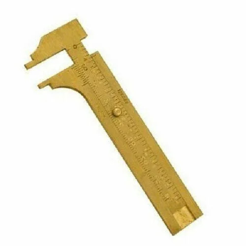 Solid brass 100mm vernier - solid,