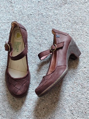 Brown genuine leather - brown,