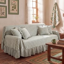 Gingham Couch Covers with