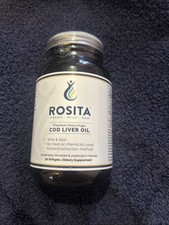 Rosita Extra Virgin Cod Liver Oil Softgels, 90 Count