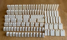 Lego 100 X White Slope Bricks