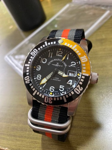 Zeno watch basel - divers, 500m